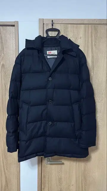 [ 새상품급 ] 트래디셔널 웨더웨어 울 다운 자켓 네이비 L