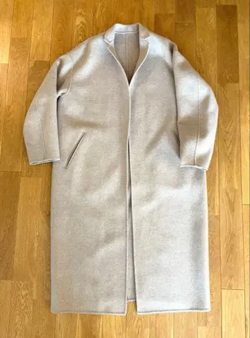 Plage 베이지 롱 코트 리버 코트