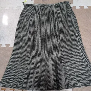 헤링본 무늬 타이트 스커트 L