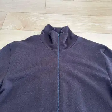 A.P.C. 90년대 하이넥 트랙 자켓 사이즈 2 브라운