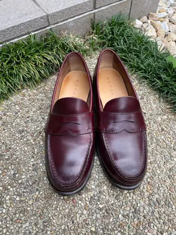 (박스 포함) 호윈사제 크롬엑셀 가죽 사용 REGAL 로퍼 27.0