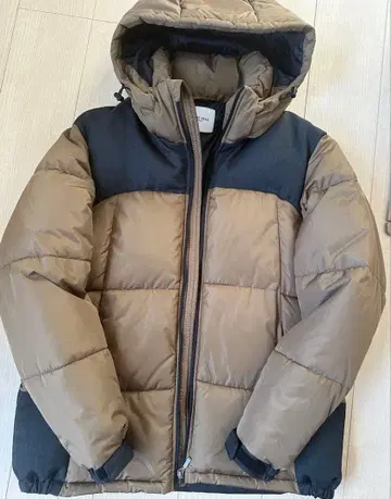 STONE HEAD 브라운 다운 자켓 L 사이즈