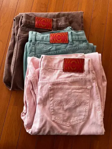 [ 9090 ] 스트레이트 데님 3종 세트