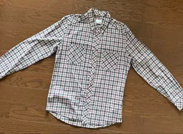 미사용 새상품급 Lacoste 체크 무늬 긴팔 셔츠