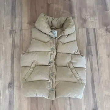 BAYFLOW 베이지 다운 베스트 사이즈 3