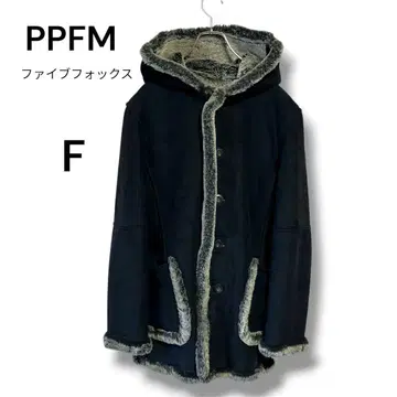 파이브 폭스 PPFM 페이크 무스탕 푸드코트 F 페미닌