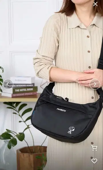 미니백 미니 숄더 메이 오션 피넛 사선 크로스