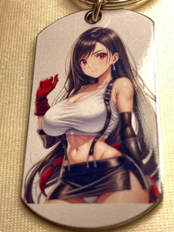 티파 록하트 메탈 키링 티파 금속제