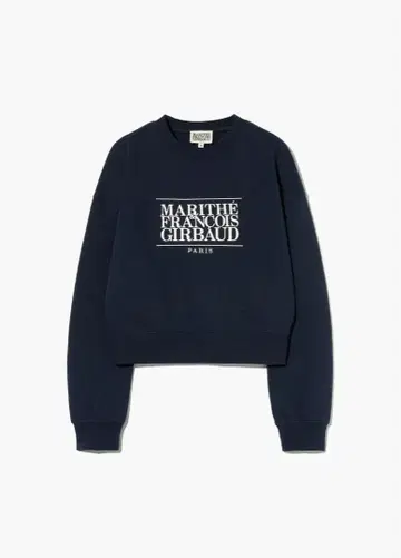 마리떼 프랑소와 저버 크롭 맨투맨