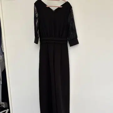 RANDA 소매 레이스 올인원 포멀 드레스