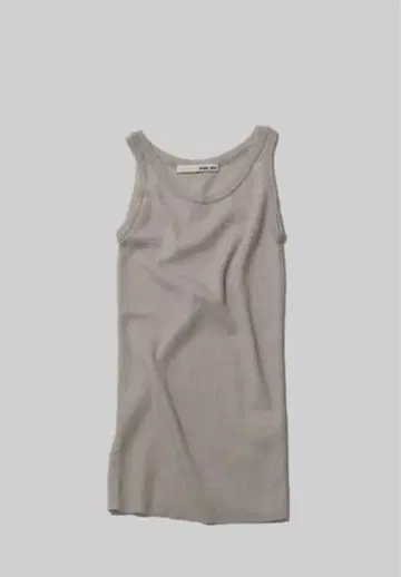 evam eva 캐시미어 실크 슬리브리스 탱크탑(2)