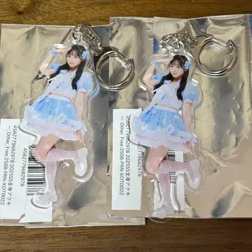 pixelribbon 픽리보 하야마 시즈쿠 아크릴 키링 원맨 의상 2개