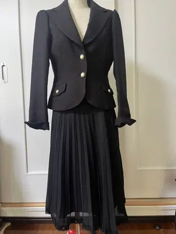 블랙 정장 세트