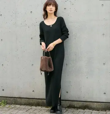 RIVE DROITE 라운드넥 2WAY 원피스