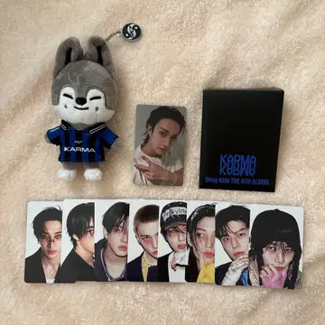 straykids KARMA SKZOOver. 울프 찬 봉제 인형