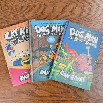 Dog Man & Cat Kid 코믹 세트