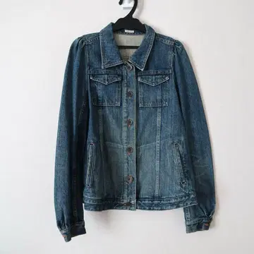 츠모리치사토 퍼프 슬리브 데님 자켓 G 사이즈 2