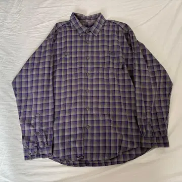 90s 00s 파타고니아 M 사이즈 긴팔 셔츠 체크 무늬