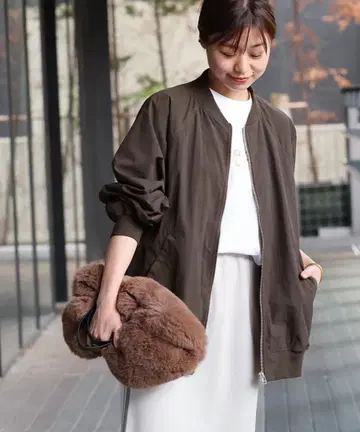 JOURNAL STANDARD 워셔블 나일론 타서 MA-1