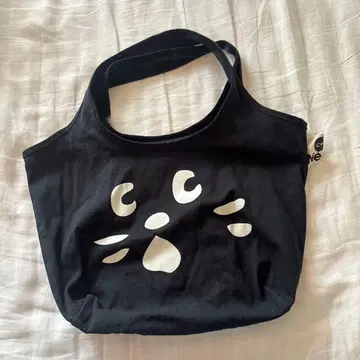 [레어] 네넷 Ne-net 냥 프린트 토트백 블랙