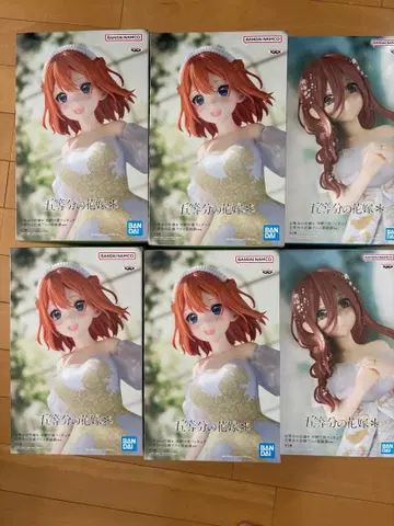 5등분의 신부 원화전 ver 피규어 나카노 미쿠 나카노 네잎