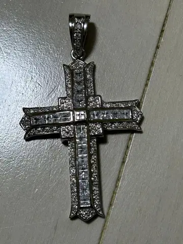 크로스 실버 925 펜던트 탑 / 아발란치 (CR1)