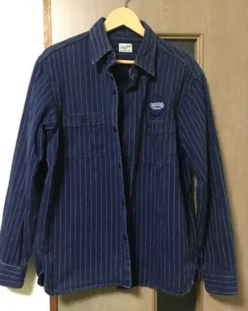 Tenderloin 워크 셔츠 다크 블루