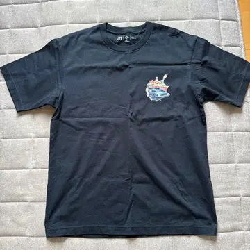 백 투 더 퓨처 II T셔츠 블랙 유니클로