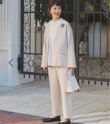 스튜디오 클립 셋업 kazumi 자켓 팬츠 블라우스