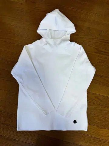 캘러웨이 화이트 후드 부착 후드티