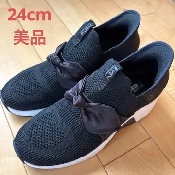 스케쳐스 SKECHERS 슬립인즈 MARK NASON 리본 블랙