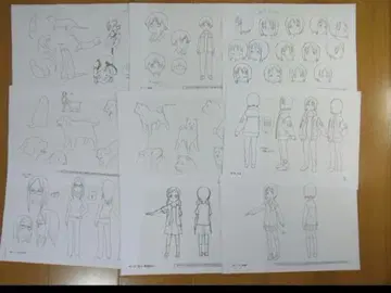 딸기 마시마로 대비표 2 설정 자료 제작 자료 약 80장