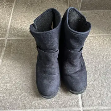 블랙 엔지니어 부츠 24cm