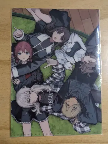 [ 미개봉 ] 걸즈밴드크라이 클리어 파일 총집편 전후편 사전 판매 갈클라