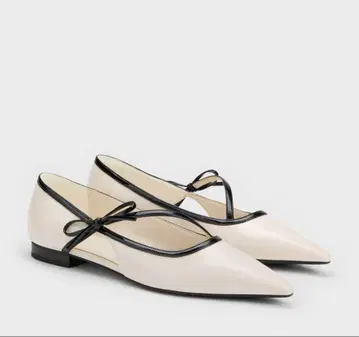 [ 미사용 새상품 ] 찰스앤키스 발레리나 펌프스