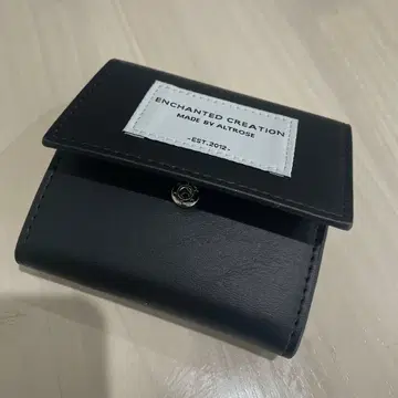 ALTROSE ENCHANTED CREATION 3단 폴더형 지갑 블랙