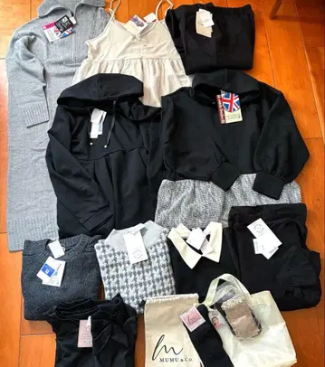 새상품 여성용 가을/겨울 캐주얼 묶음 판매 12점 LL 빅 사이즈