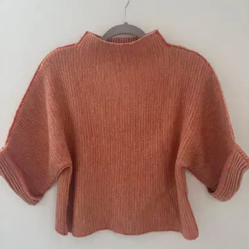 [ 미국 구매 ] Anthropologie 오렌지 니트