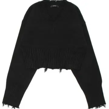 EMODA 헤므크러쉬 V넥 니트