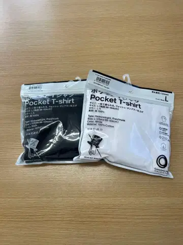 컨비니언스 웨어 트립스타 티셔츠 L 사이즈 2색 세트