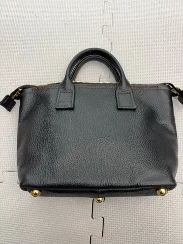 미니 토트백 핸드백 카트백 천연 가죽 블랙 골프 가죽