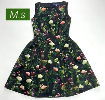 M's Gracy 플라워 프린트 슬리브리스 원피스