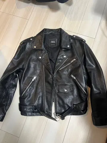 더블 가죽 라이더스 ZARA