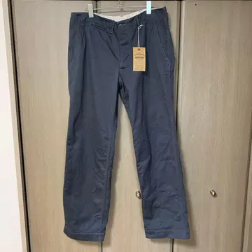 웨어하우스 1082 치노 팬츠 블루 그레이 W36
