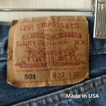 Levi's 501 W27 L30