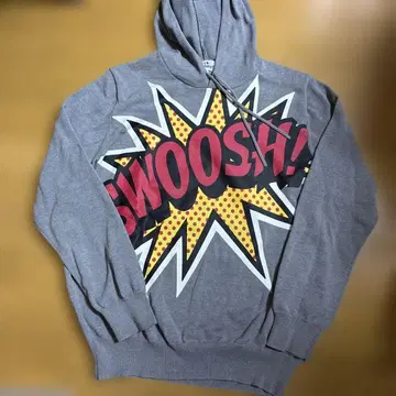 Jack Bunny!! 스플래쉬 디자인 후드티 사이즈 5 그레이