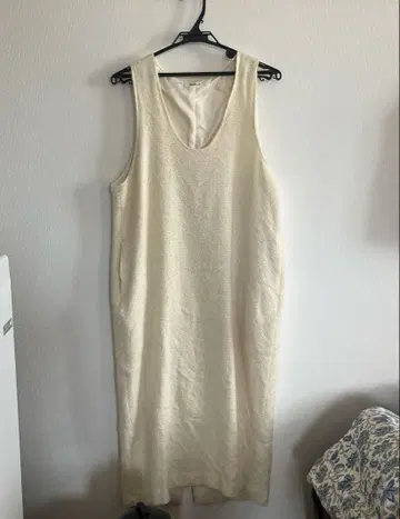 앙쉐느망 트위드 점퍼 드레스