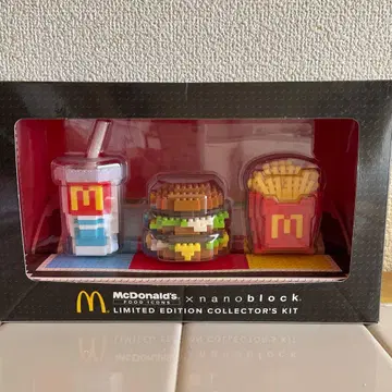 McDonald's x nanoblock 한정판 컬렉터즈 키트
