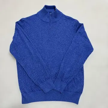 BARNEYS NEWYORK 이탈리아제 하프 지퍼 스웨터