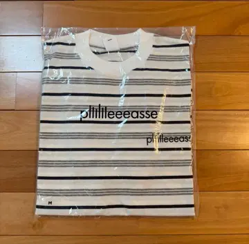 plliilleeeasse T셔츠 화이트 M 사이즈